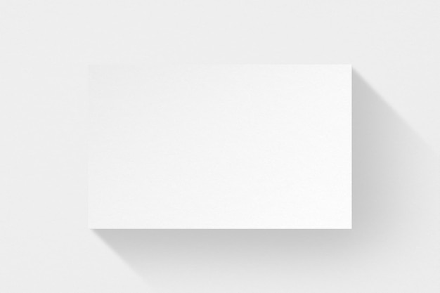 Modèle de carte de visite Png sur fond gris