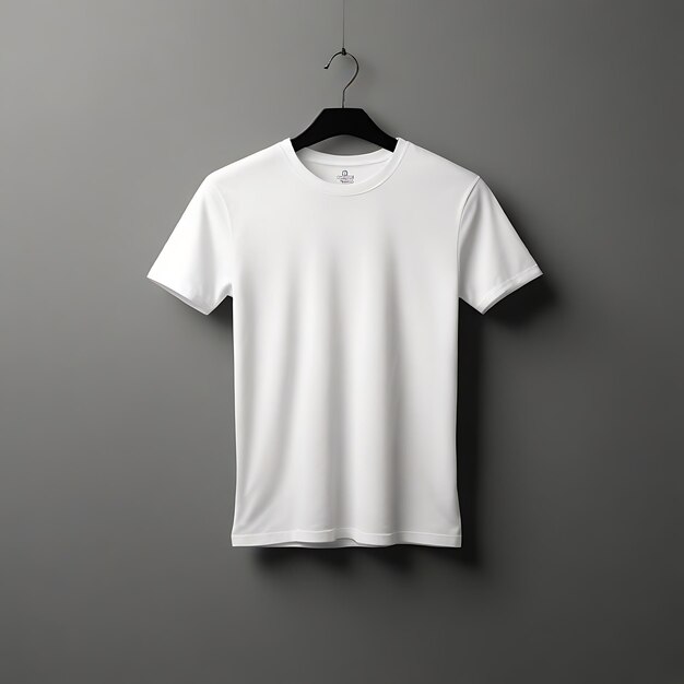 Photo modèle de chemise en blanc