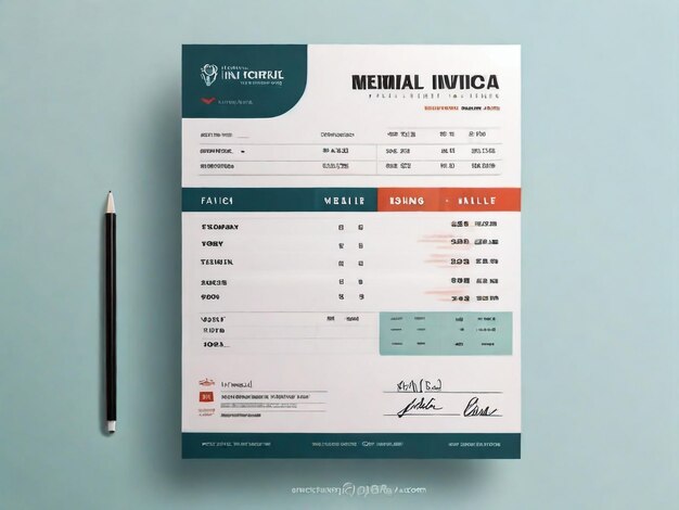 Photo modèle de conception de dépliant médical pour les soins de santé