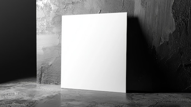 Modèle de conception de feuille blanche créative LED noire