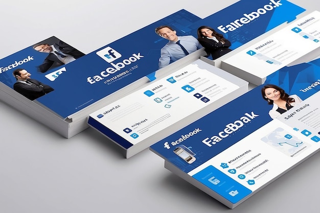 Modèle de couverture Facebook d'entrepriseModèle de couverture Facebook d'entrepriseModèle de couverture Facebook d'entreprise