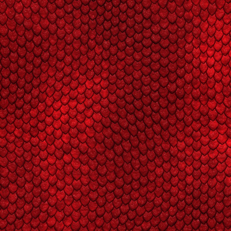 Modèle d'échelle de dragon sans soudure