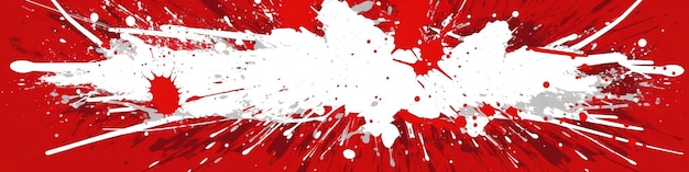 modèle d'éclaboussure de peinture rouge