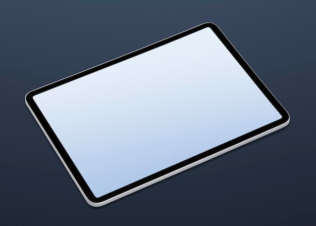 Modèle d'écran de tablette numérique de technologie intelligente