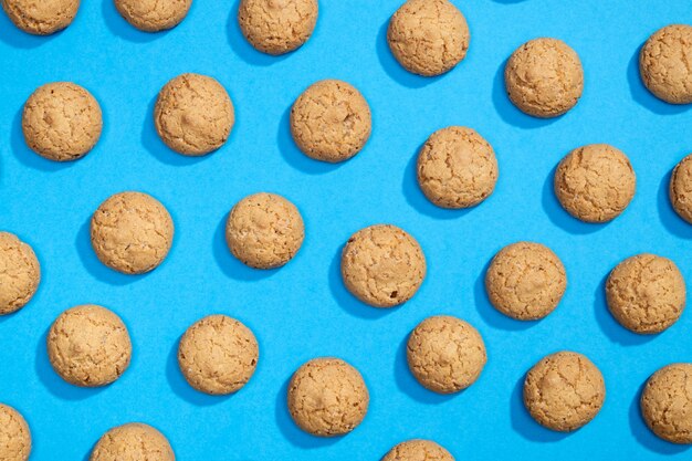 Modèle fait de biscuits sucrés