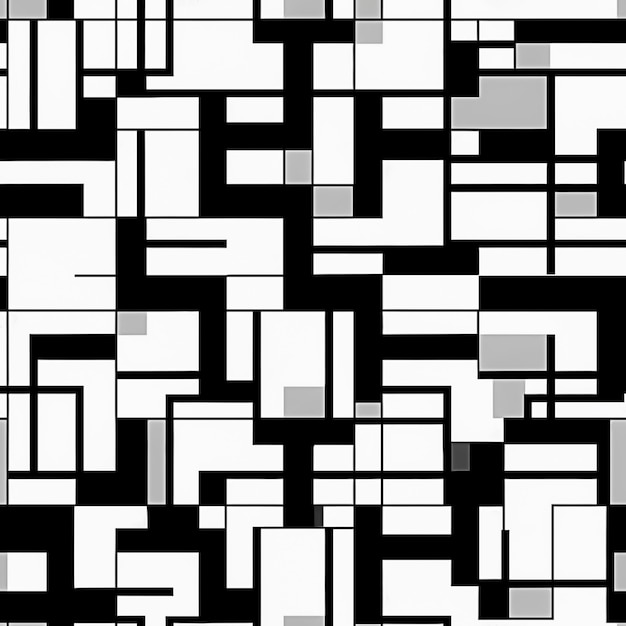 Modèle de formes géométriques abstraites Ai généré