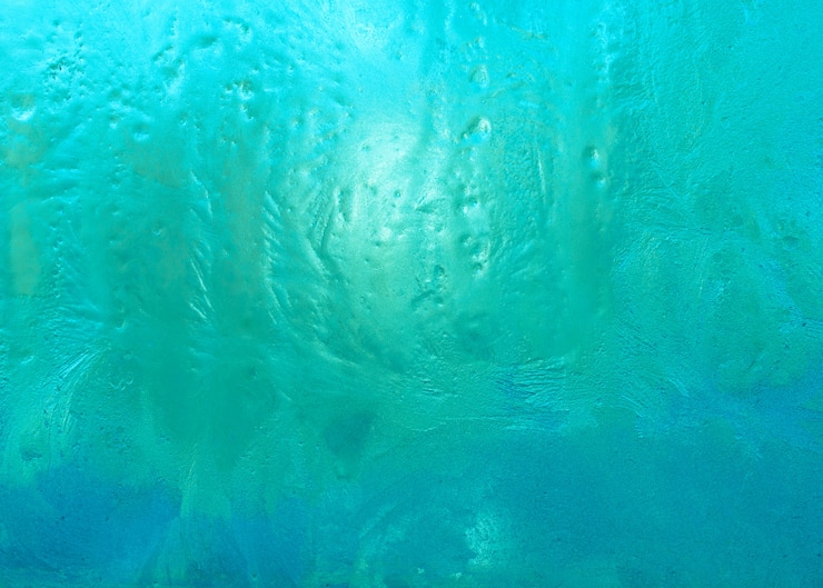 Photo modèle de gel comme un hiver