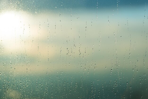 Modèle de gouttes d'eau de pluie