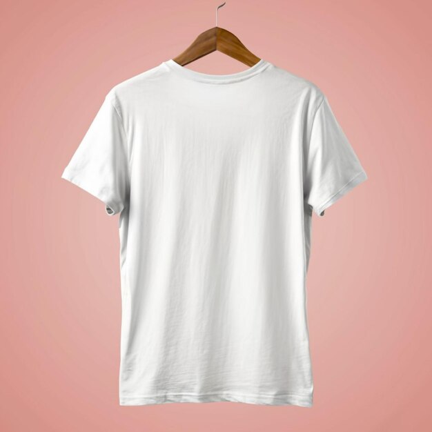 Modèle de maquette de T-shirt blanc pour l'impression de conception