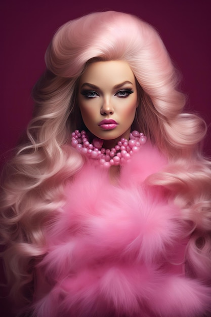 Le modèle de mode Barbie