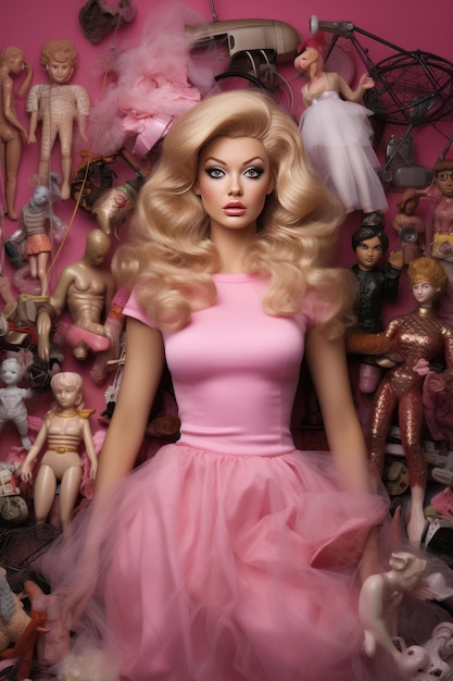 Le modèle de mode Barbie