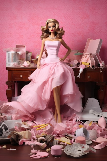 Le modèle de mode Barbie