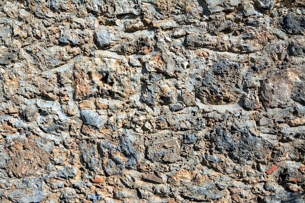 Modèle De Mur De Briques Anciennes Mur De Pierre Médiévale Texture D'arrière-plan
