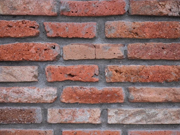 Modèle de mur de briques mur de briques rouges