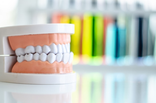 Modèle orthodontique et outil de dentiste