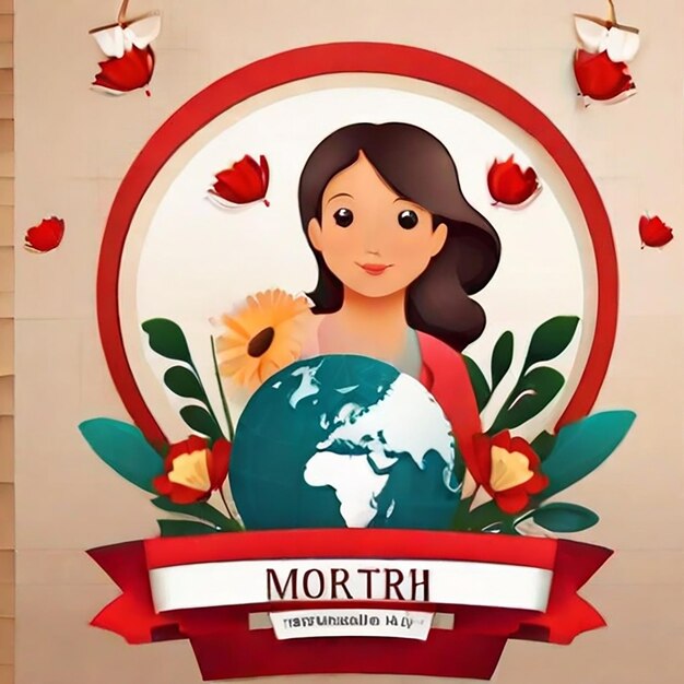Photo modèle de page d'accueil de la journée internationale de la langue maternelle