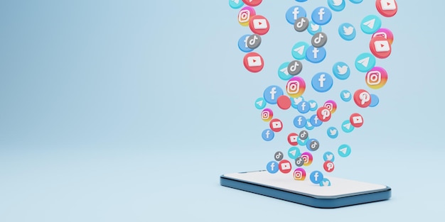 Modèle de page de destination pour les médias sociaux