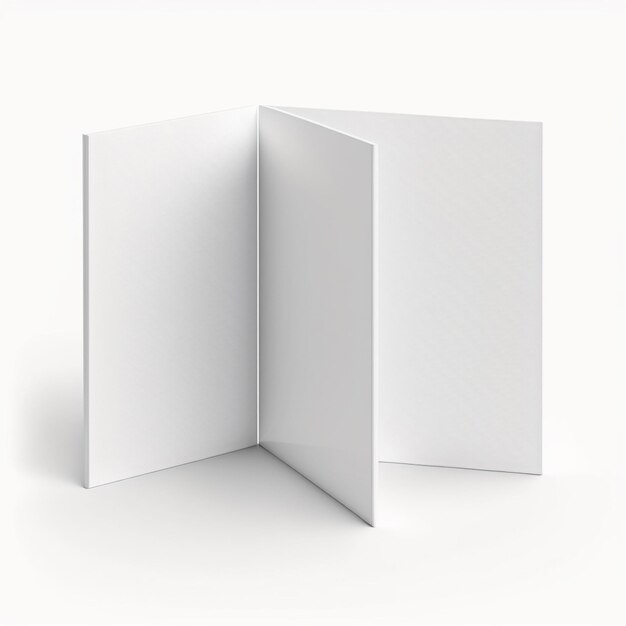 Photo modèle de papier blanc