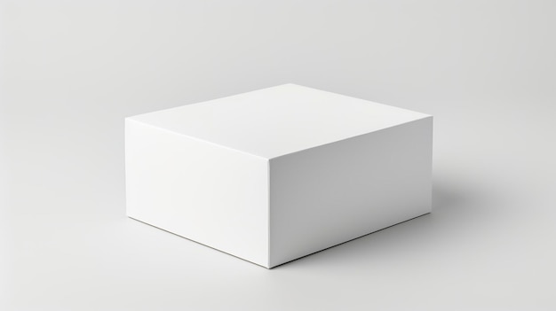 Modèle d'une petite boîte en carton