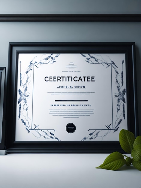 Modèle de prix de certificat d'appréciation créatif