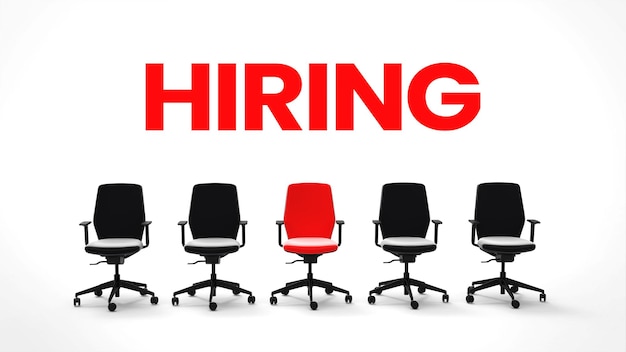 modèle de publicité de recrutement