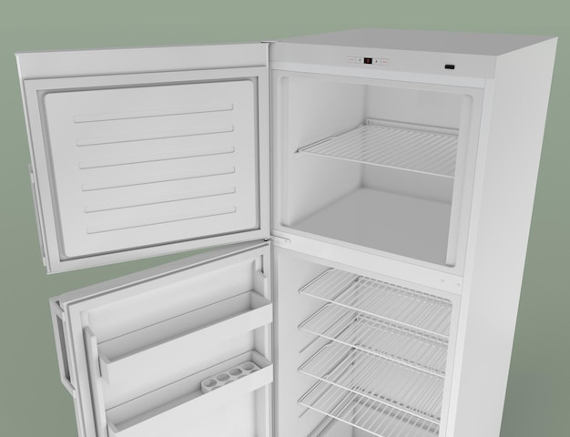 Photo modèle de réfrigérateur 3d
