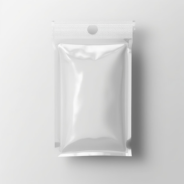 Photo modèle de sachet d'emballage peut être utilisé pour la marque alimentaire des barres de chocolat, de la publicité sur les emballages génératif ai