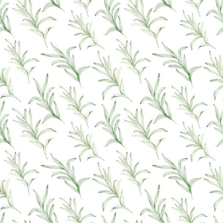 Modèle sans couture aquarelle de branches d'eucalyptus