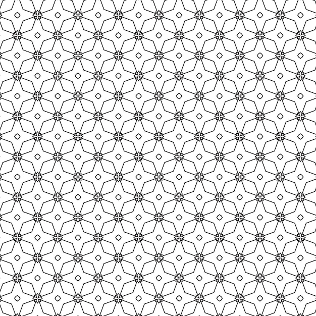 Un modèle sans couture de cercles sur un fond blanc.