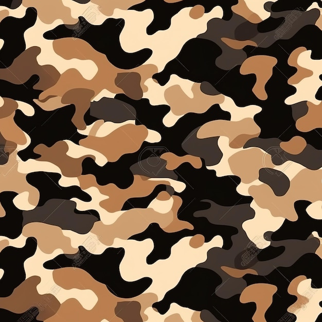 Le modèle sans couture du camouflage moderne