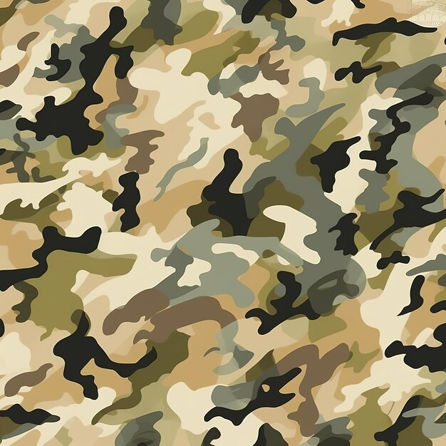 Le modèle sans couture du camouflage moderne