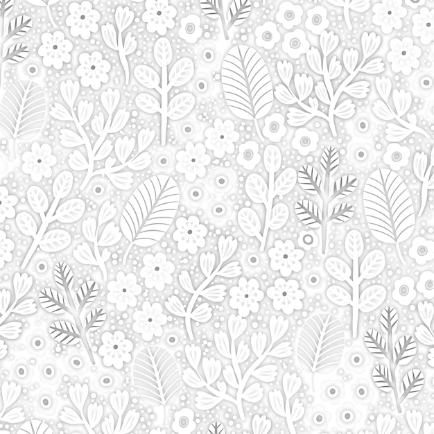 modèle sans couture fleur de fleur de feuilles d'illustration griffon nature animale pour le papier peint carte postale cartes de vœux invitation de mariage papier cadeau