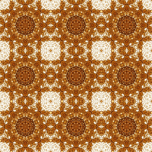 Modèle sans couture Motif géométrique pour l'impression et la décoration Texture kaléidoscope