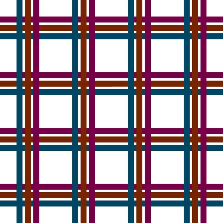 Photo modèle sans couture plaid coloré motif répétitif tartan vérifiez les lignes droites conception de plaid empilé pour la décoration de toile de fond de tissu de papier peint de papier d'emballage et etc.
