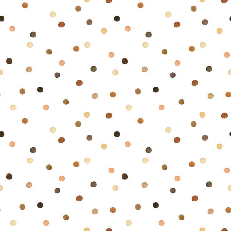 Modèle sans couture de points aquarelle abstraite
