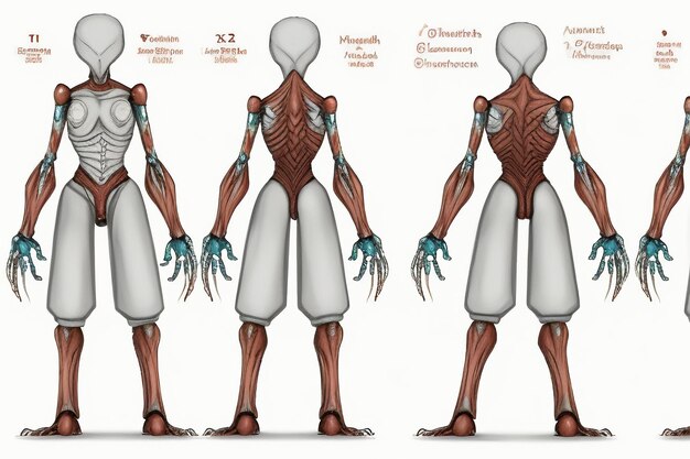 Modèle de squelette humain de recherche médicale modèle de squelette d'anatomie du corps humain