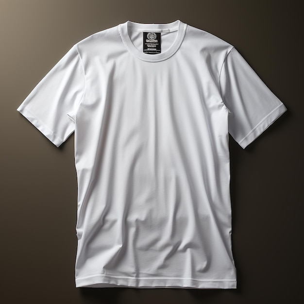 modèle de t-shirt blanc