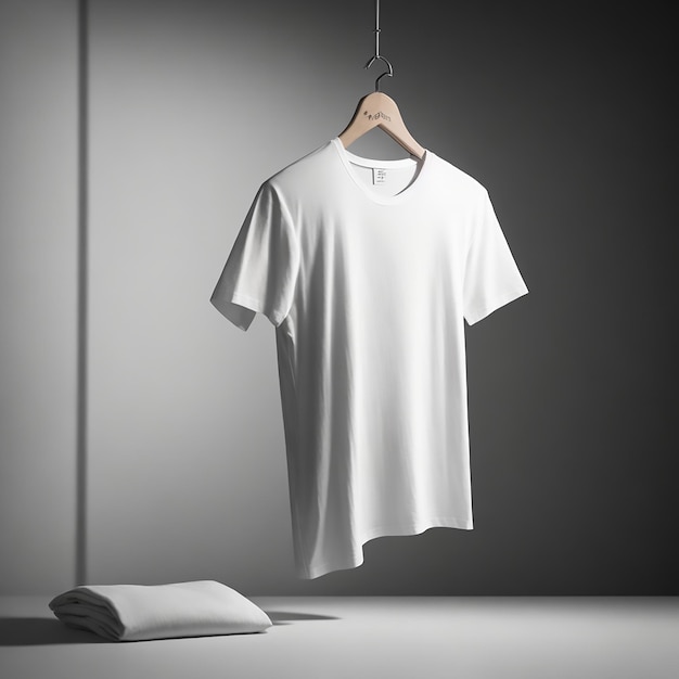 modèle de t-shirt blanc