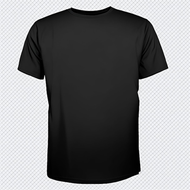 Modèle de T-shirt noir en blanc d'élégance minimaliste pour des modèles élégants