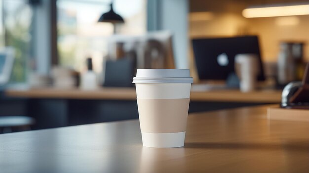 Modèle de tasse de café à boire