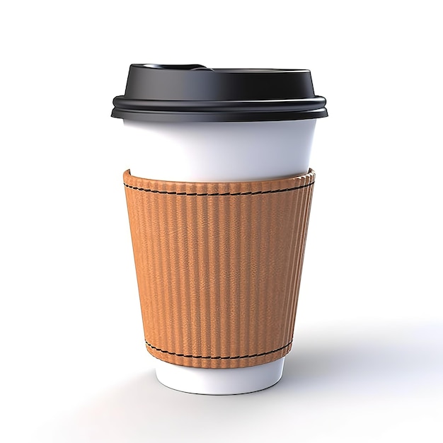 modèle de tasse à café en papier