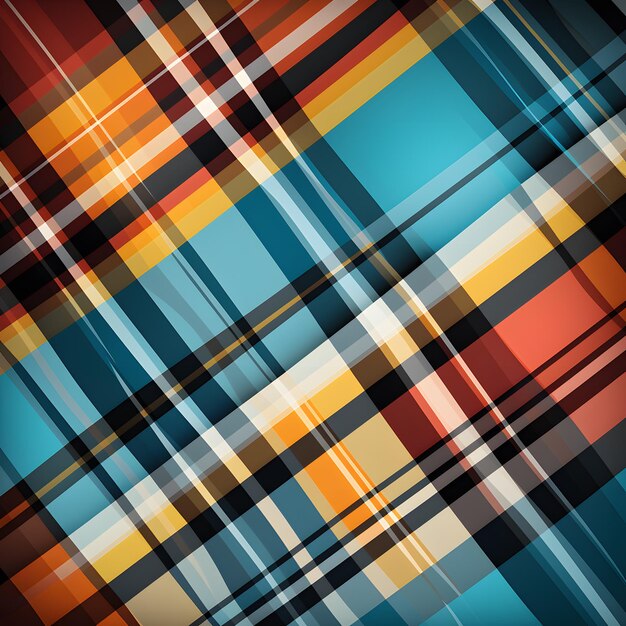 Modèle de texture tartan plat