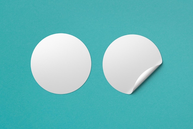 Modèle transparent de l'autocollant du badge png