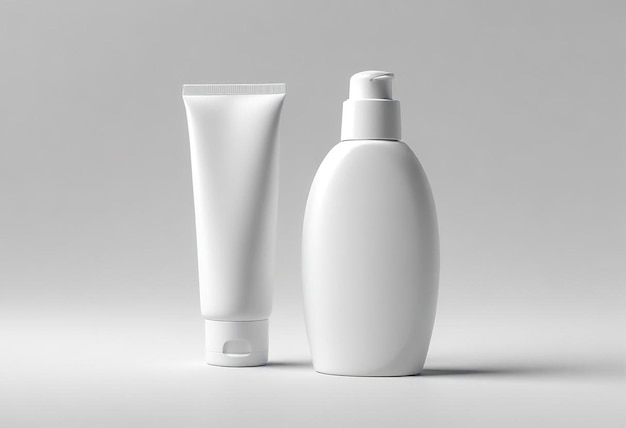 modèle de tube cosmétique