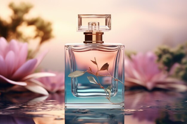 Modèle de verre de parfum a été généré