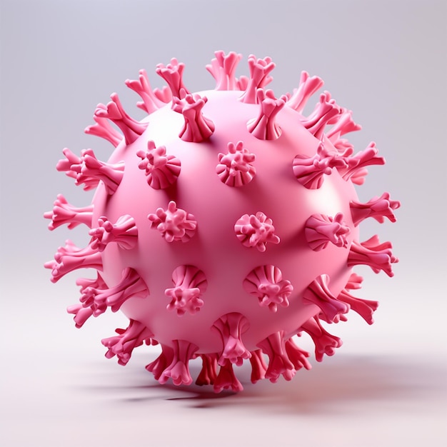 modèle de virus du coronavirus