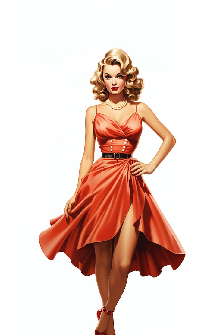 Modèles de mode Pin Up Modèle Clipart Modèles de mode Modèle PinUp