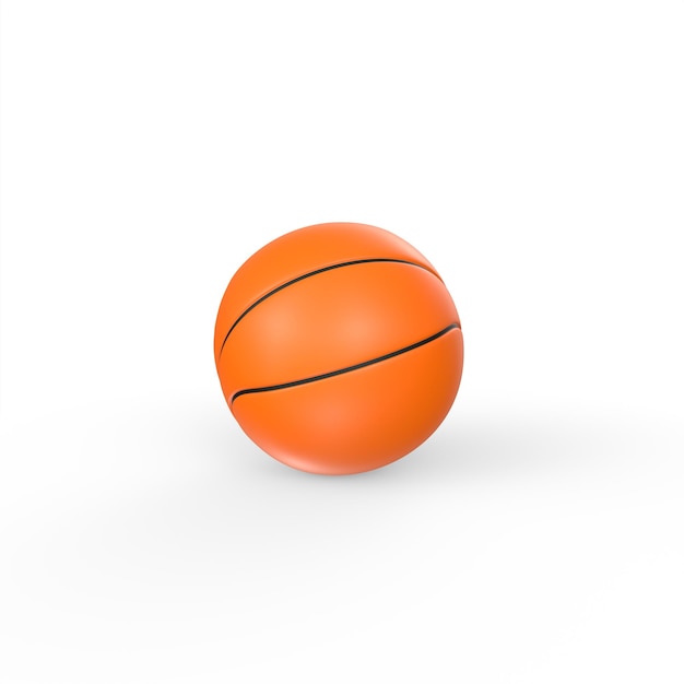 modélisation 3d d'un ballon de basket