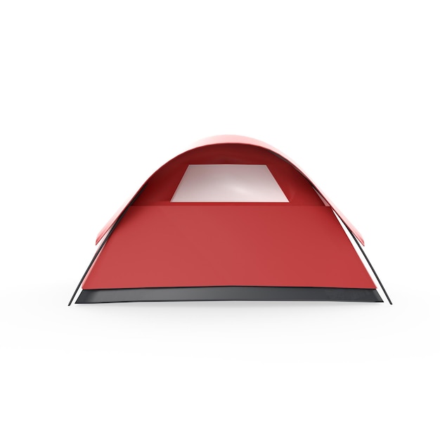 Photo modélisation 3d d'une tente de camping