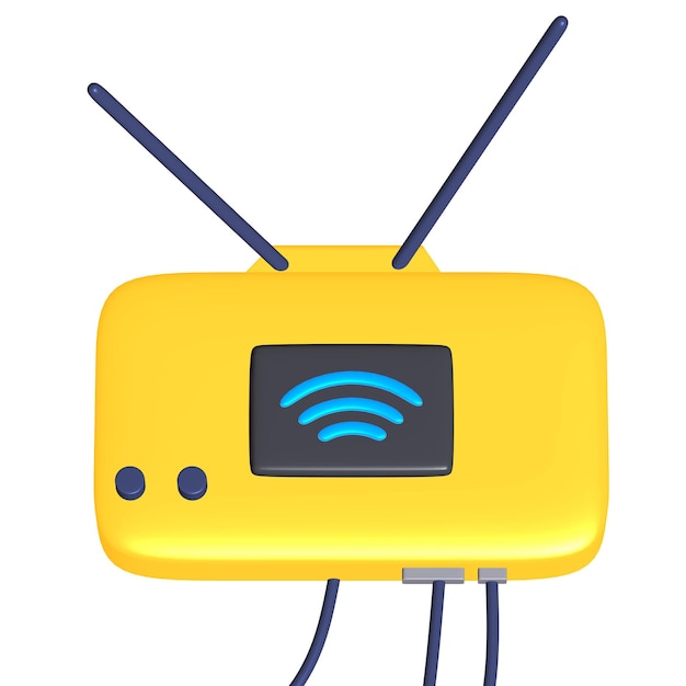 Modem routeur avec l'antenne internet sans fil à haute vitesse